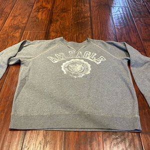 American Eagle, oversized crew neck, unisex.